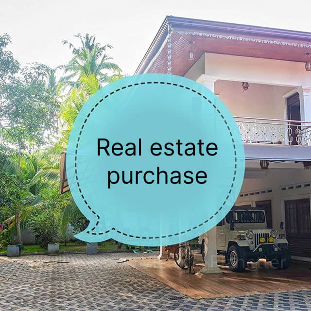 Real estate purchase and investments in Sri Lanka